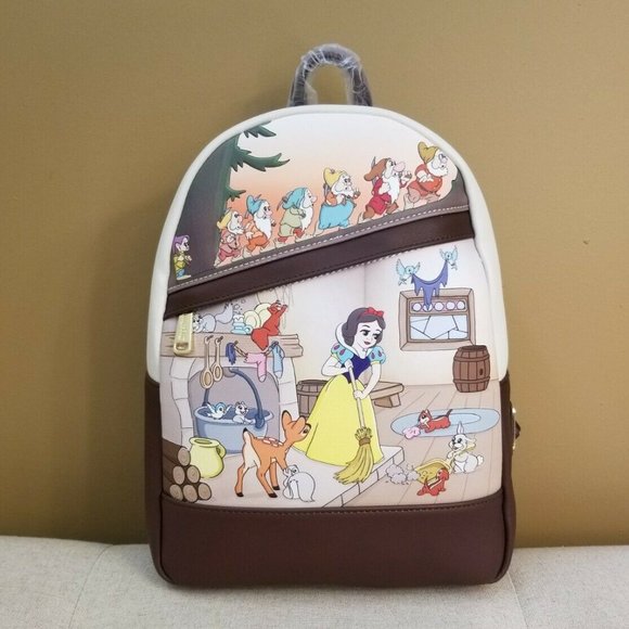 Loungefly Disney Snow White Seven Dwarfs Animal Backpack NEW main image 10